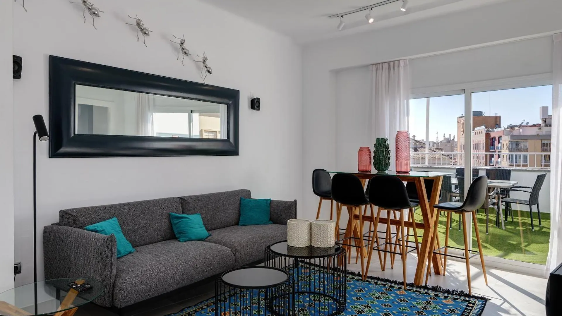 Penthouse Apartment Tribuna Center By Seric,15' Walking To The Beach Malaga