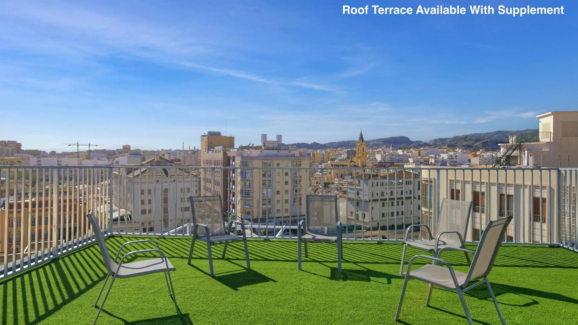 Penthouse Apartment Tribuna Center By Seric,15' Walking To The Beach Malaga 0*,  Spain