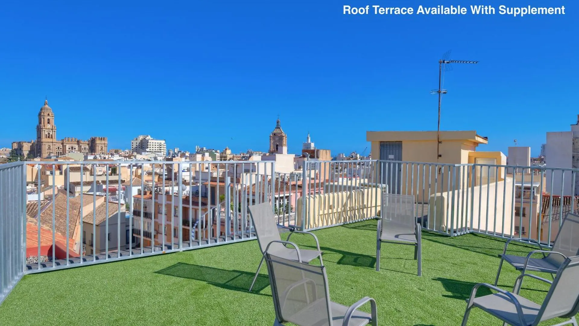 Penthouse Apartment Tribuna Center By Seric,15' Walking To The Beach Malaga